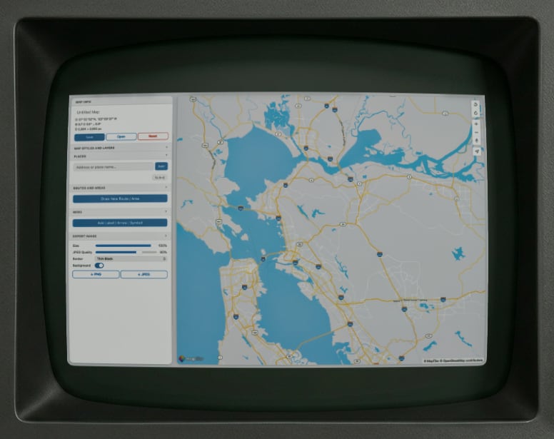 Travel Guide Map Maker screenshot